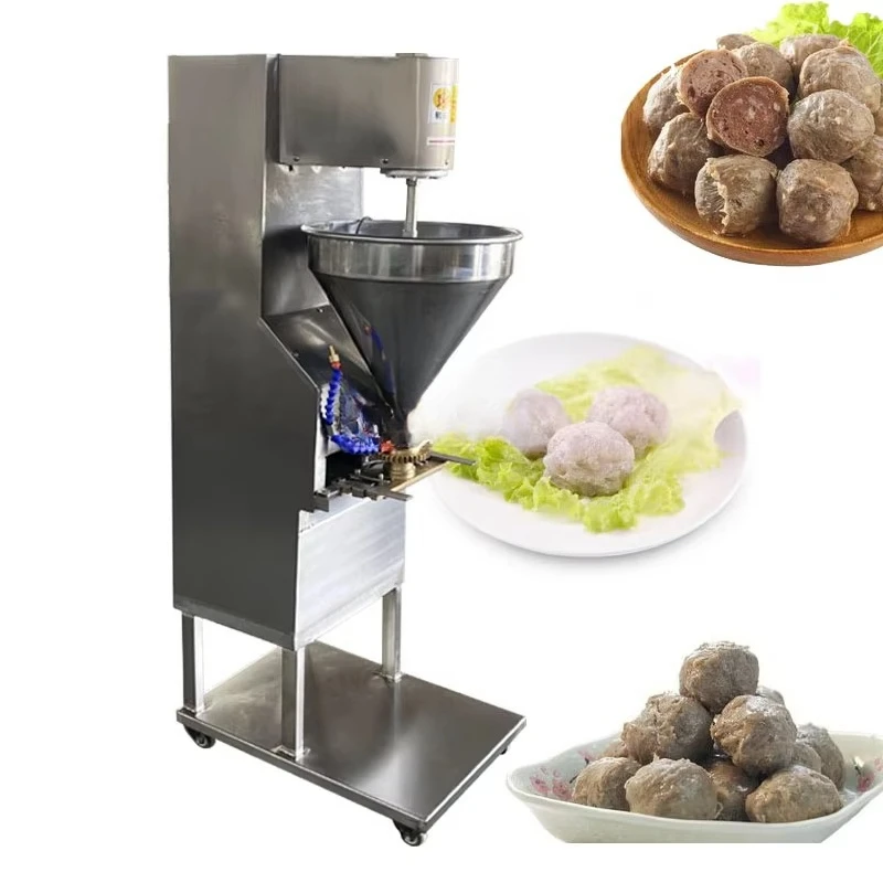

Automatic Meatball Making Machine High Speed Fishball Making Machine Meat Balls Rolling Machine