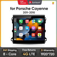 Junsun 12.3 Inch Wireless CarPlay Android Auto Car Radio For Porsche Cayenne 2011-2016 8 core 4G WiFi GPS Touch Screen Autoradio