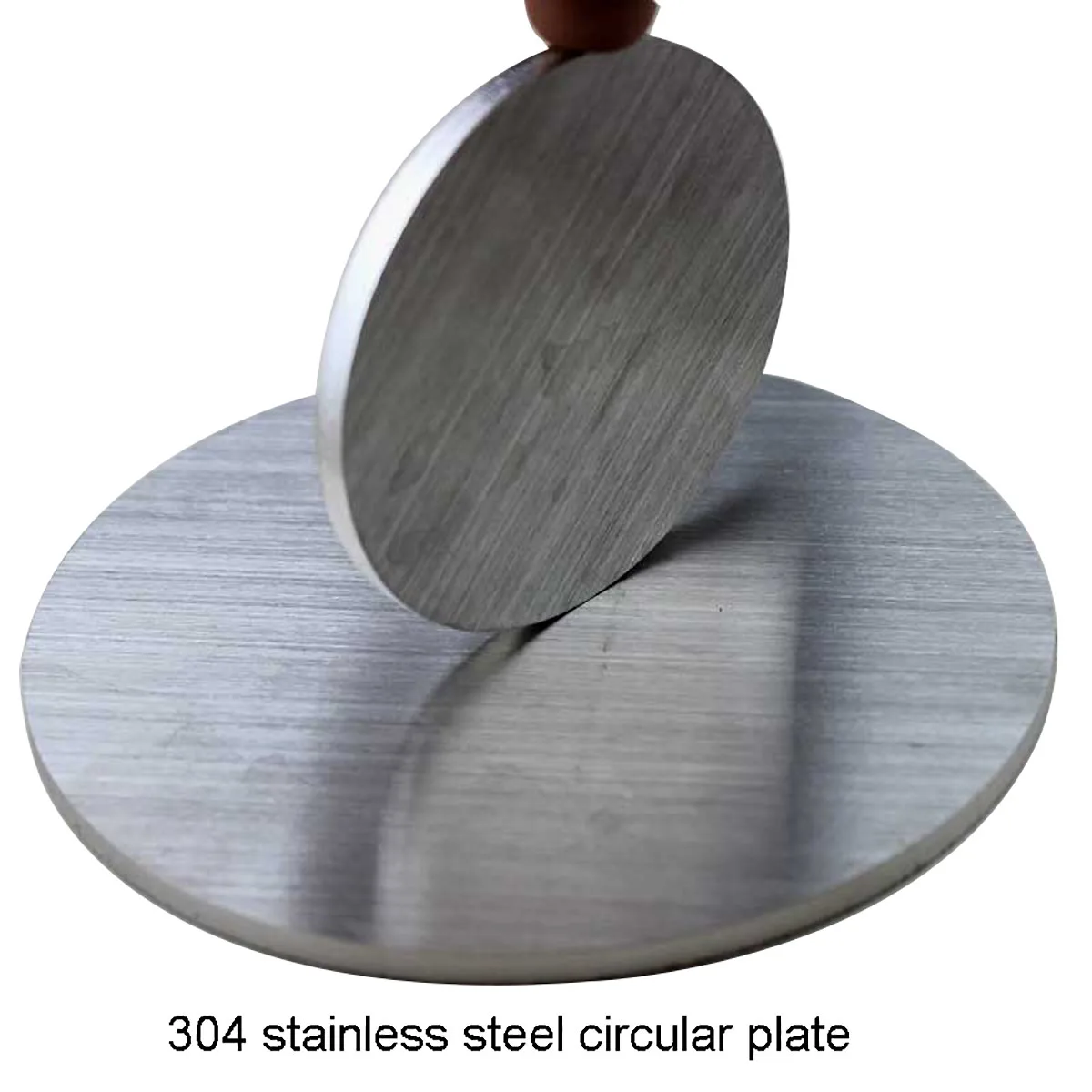 1 Pcs 304 steel washer Thick 0.6mm-10mm Diameter 50mm-300mm Solid Stainless Steel No Hole Solid Disc Non-Hole Round Board