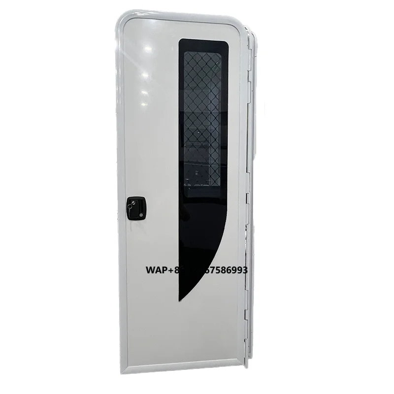 

622X1822mm Customized RV Door Motorhome Accessories Alloy Door Aluminum Frame for Camper Van