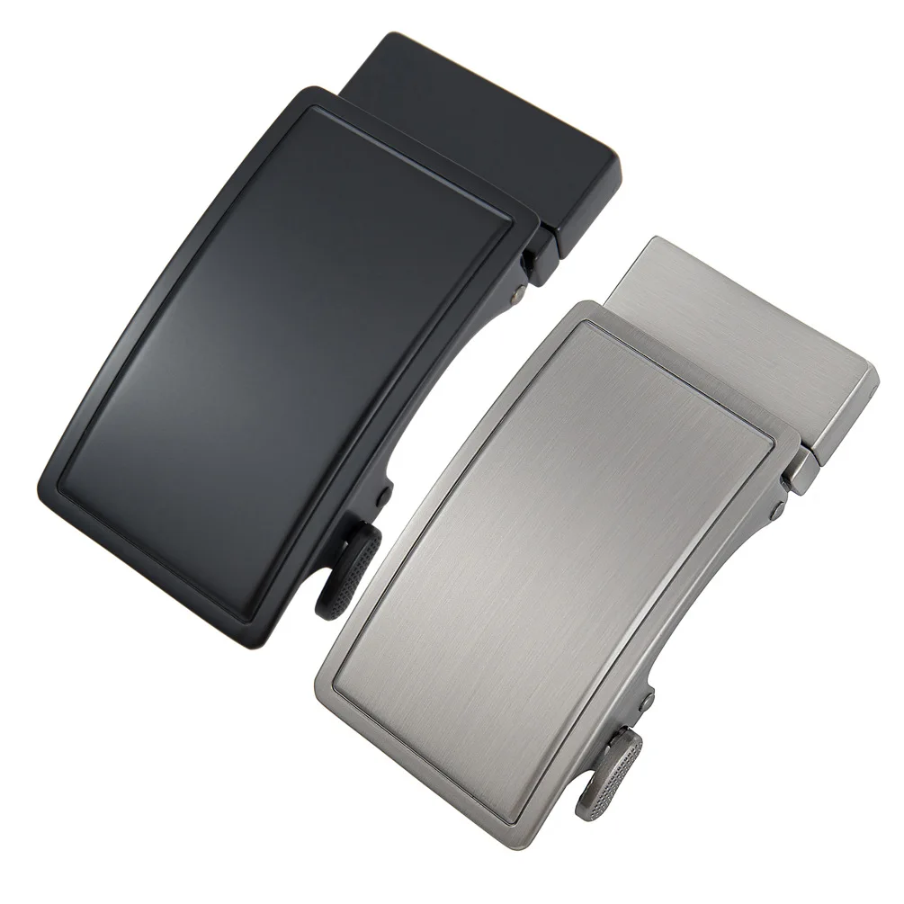 Popolare fibbia girevole moda quadrata lega fibbia automatica accessori per cinture da lavoro classico versatile 3,5 cm