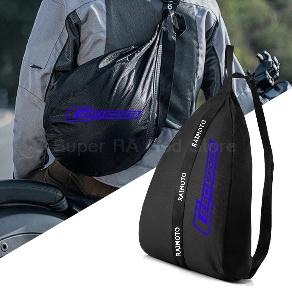 Mochila Capacete Refletivo, Sacos de Viagem de Grande Capacidade, Acessórios para C 650 Sport 2015-2020 2021 2022 2023