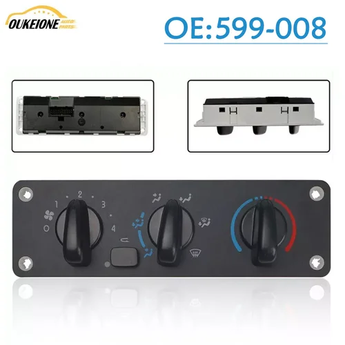 Imagen 1 del producto 599-008 interruptor de módulo de Control de clima del calentador A/C para Freightliner M2 2002 2003 204 2005 2006 2007 2008-2021 accesorios de coche