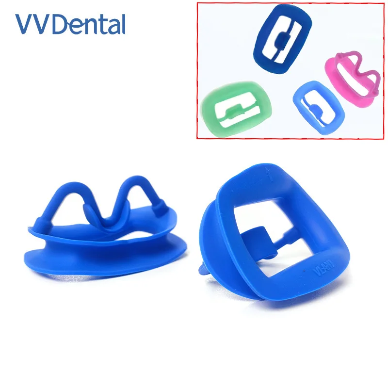 

3pcs Dental Soft Silicon 3D Lip Cheek Retractor Mouth Opener Cheek Expand Dental Orthodontic Consumables 4pcs Colors Available