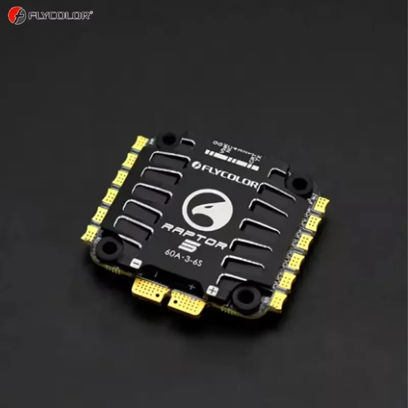FLYCOLOR Raptor5 4in1 ESC 60A 45A G701 V5 PWM 128K 3-6S 30X30mm per FPV Drone Freestyle Controllore di volo Stack Parti FAI DA TE