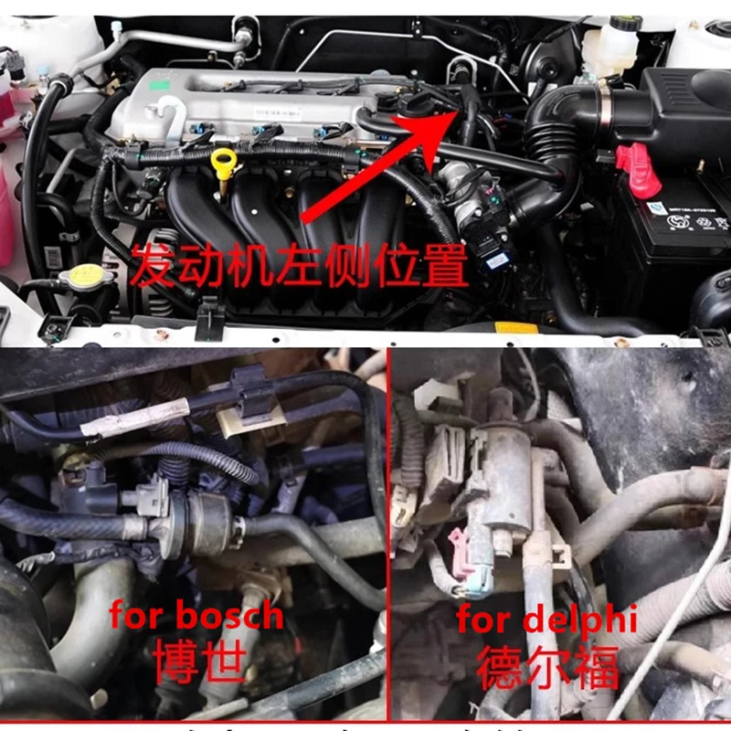 Koolstof Bus Magneetventiel Voor 2009-2013 Geely Emgrand Ec7 Rv 718 715 Koolstof Bus Elektron Magnetische Klep