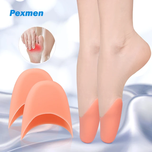 Pexmen 2Pcs Gel Pointe Ballet Dance Shoe Toe Pads Toe Protector Soft Toe Covers High Heels Toe Caps for Women Girl Pointe Shoes AliExpress