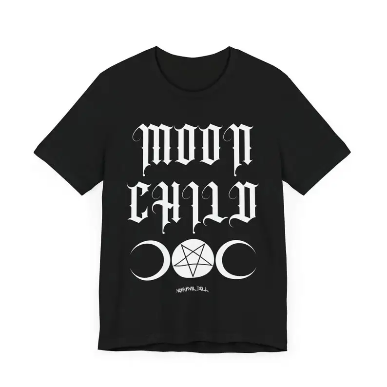 

Witchy Tshirt Witch Shirt Witchy Top Gothic Tee Gothic Clothes Occult Clothing Pentagram Dark Fashion Witchy Clothing