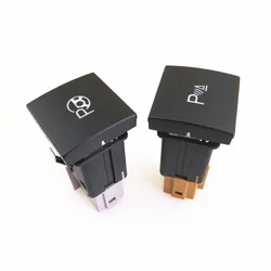 2Pcs 1TD 927 122 1TD 927 123 Parking Button Switch Auxiliary Switch 6-Pin for Golf Jetta MK6 1TD927122 1TD 927 123 16D927122