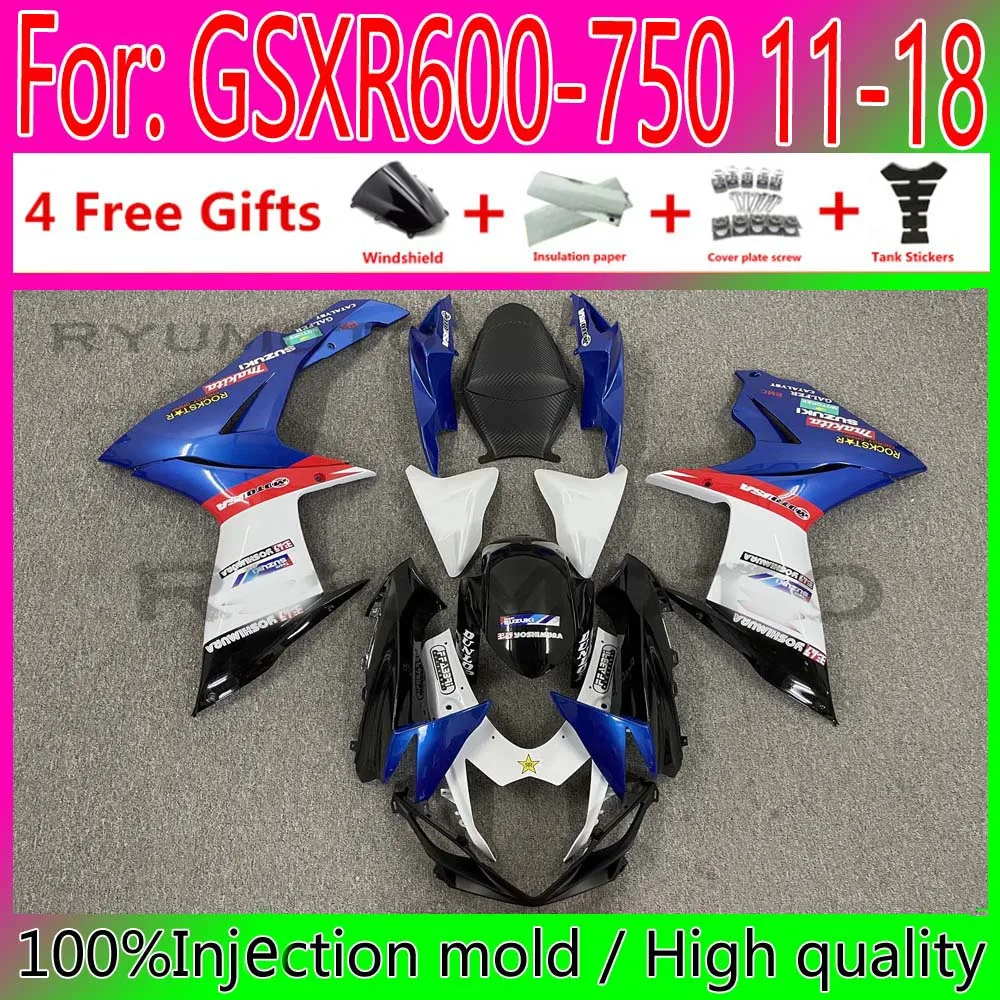 

Motorcycle Fairing for Suzuki GSXR600 2014 GSX R 600 750 11 12 13 14 15 16 GSX-R750 2011 - 2021 K11 Fairings