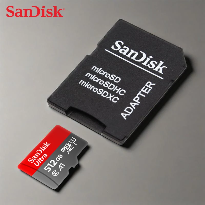 بطاقة ذاكرة سانديسك للهاتف ، ألترا A1 ، C10 ، بطاقة ذاكرة ، ميكروسدك ، ميكروسدكس ، بطاقة تخزين ، بطاقة TF ، 32 جيجابايت ، 64 جيجابايت ، GB ، GB ، GB ، أصلية #5