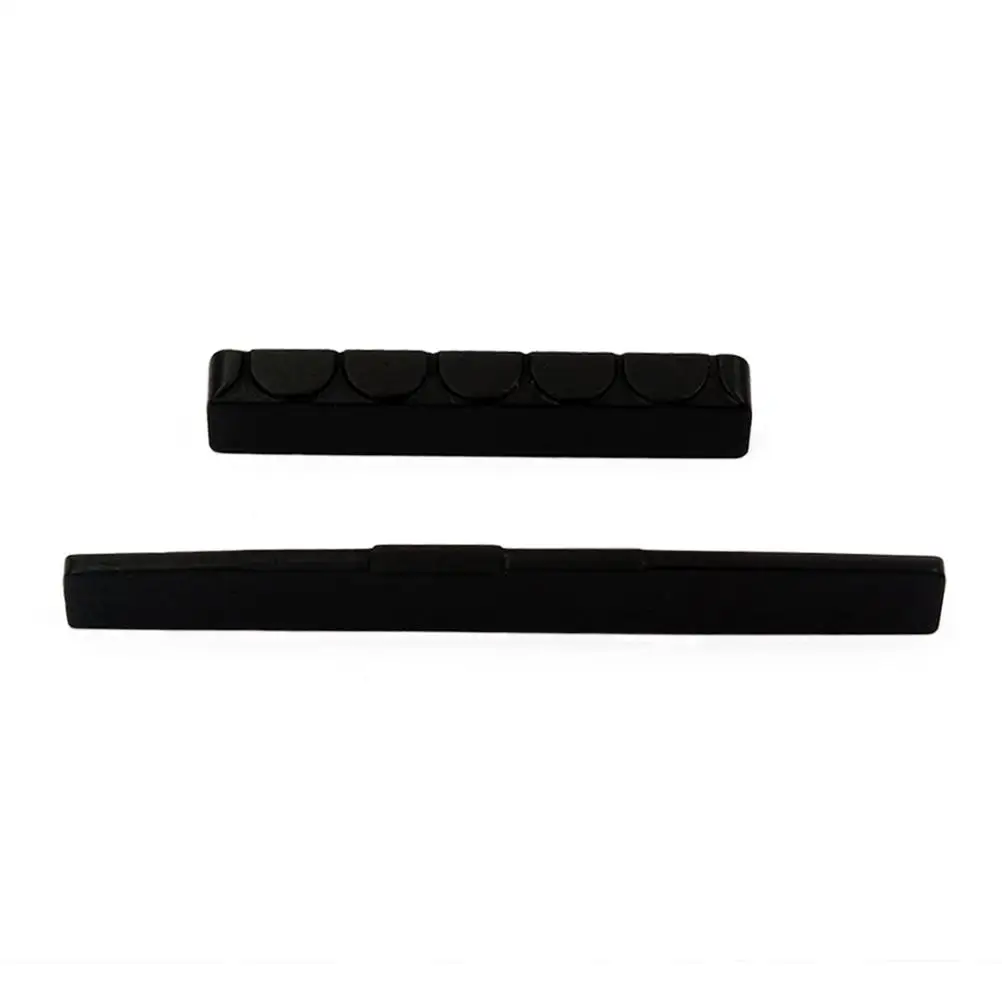 

Guitar Bone Nut Saddle Set Real Buffalo Acoustic Replacement Parts Accessories Ebony Pillow 6 String Musical Instruments