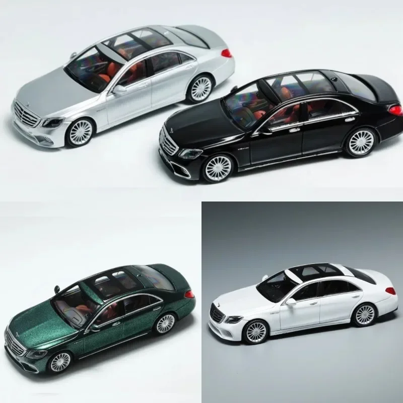 

Модель Mercedes-Benz S-Class S65 W222 из сплава 1:64, модель, детская коллекция декоративных игрушек, праздничные подарки для детей