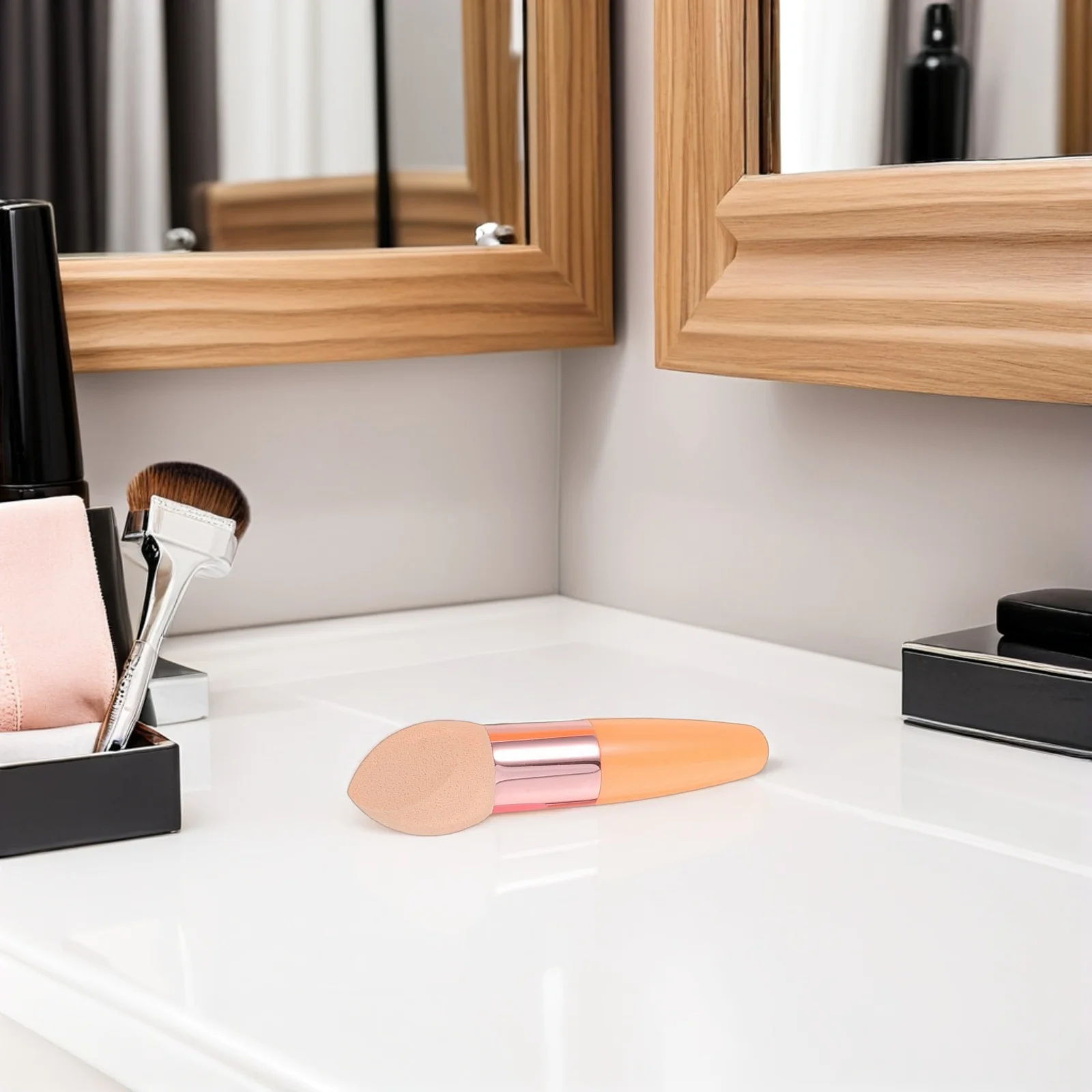 

6Pcs Soft Makeup Sponge Set Blending Beauty Eggs for Even Coverage Foundation Concealer Powder Use At Home Or Salon Easy Clean