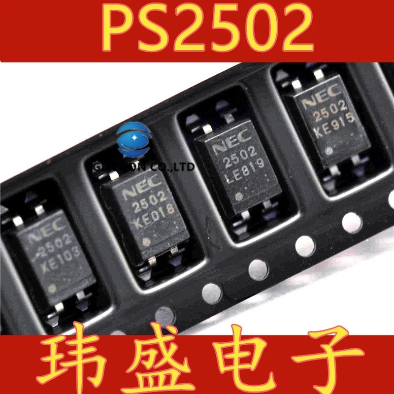 

10PCS Light coupling PS2502L-1 PS2502-1 SOP4 PS2502 in stock 100% new and original