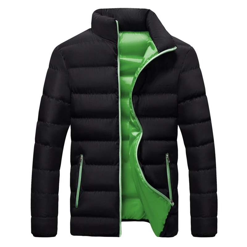 Autumn Winter Cold Jacket For Mens Thermal Coat Light Down Jackets Outwear Man Fashion Casual Windbreaker Male Clothes