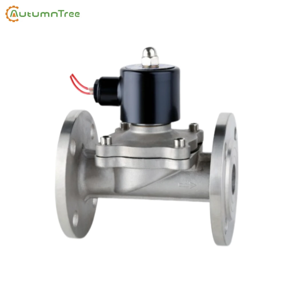 Stainless steel flange solenoid valve