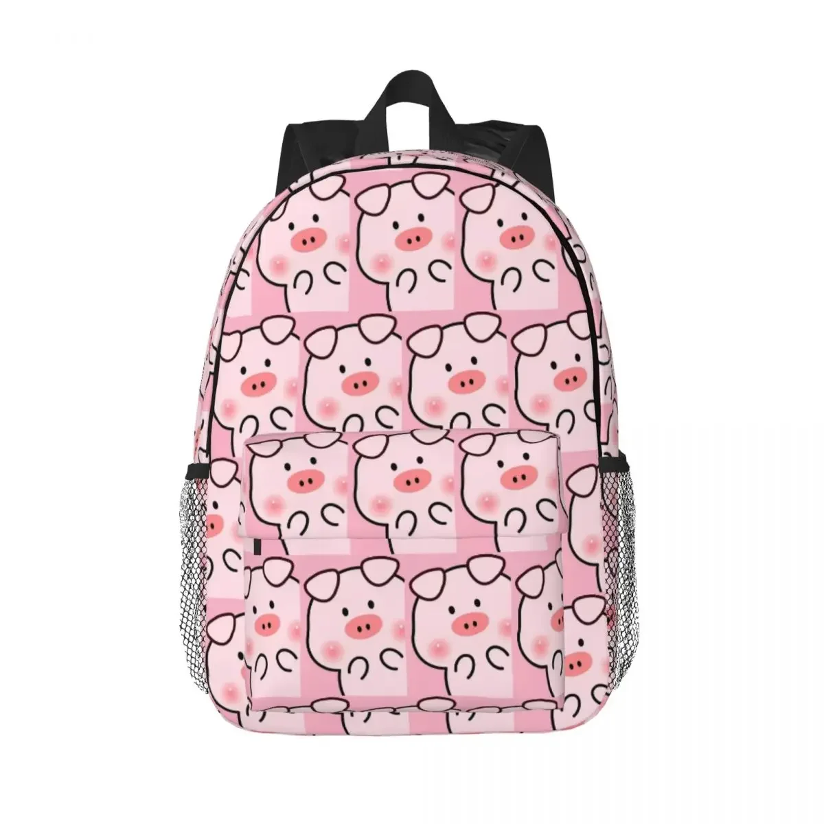 

Cute Pig Backpack Hot Sale Daypack Large Capacity Boys Girls BookBag Shoulder Bags for Men Women Kids School Bag