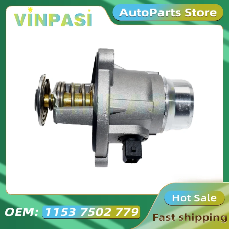 Coolant Thermostat Suitable for BMW 5 6 7 Series F07F10F11F12F13E60E61E63E64E70 Engine Coolant Thermostat Housing 11537502779