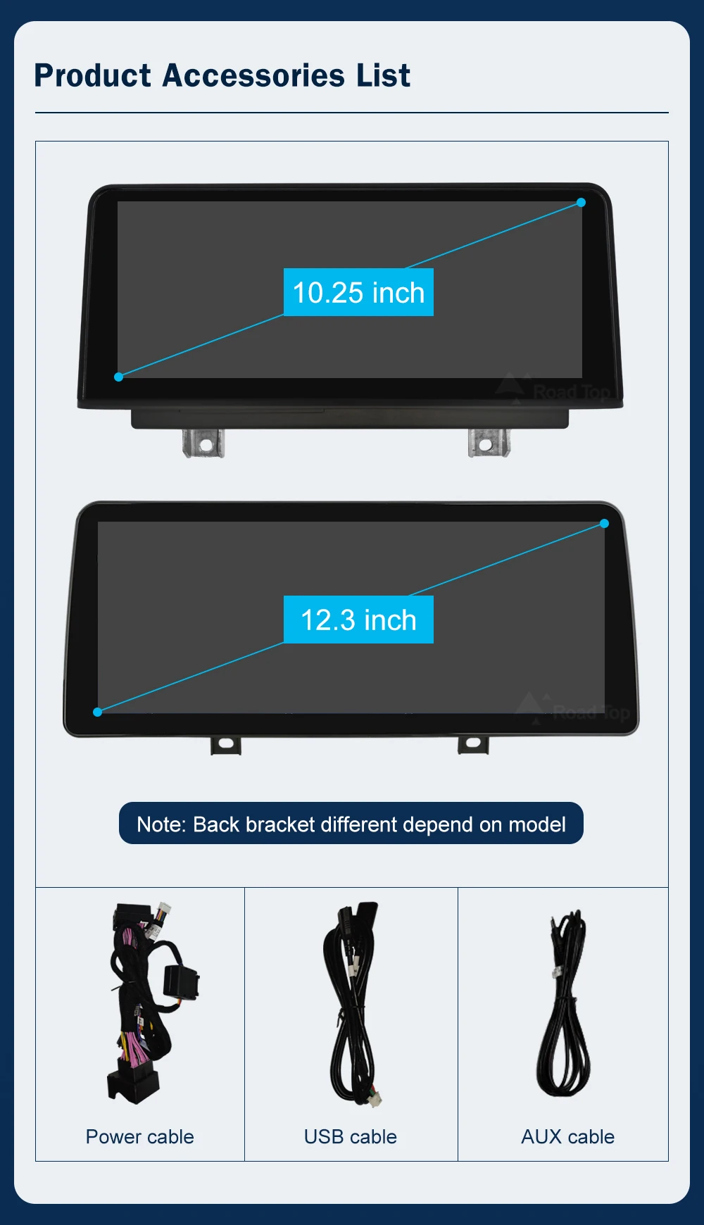 10,25 Multimedia AHD Display Für BMW 1 2 Serie F20 F21 F22 2012-2016 NBT Touchscreen Drahtlose Carplay navigation Android Auto – Detail 16
