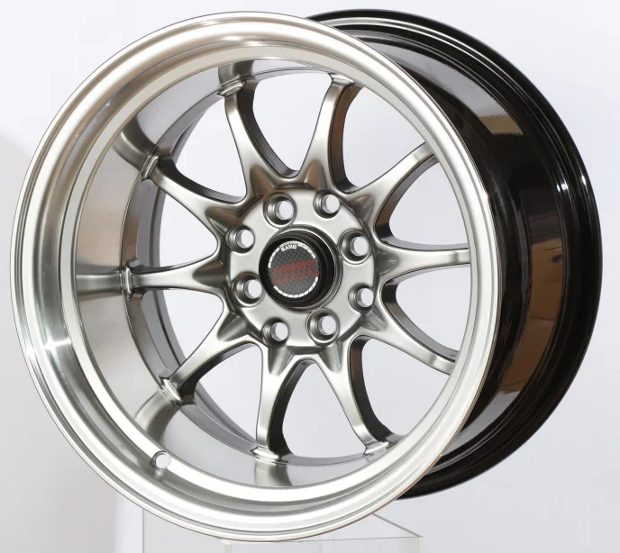 Wheel 0376 15x8J 15x9J wheels,15 inch hot-sale alloy wheels rims wholesale