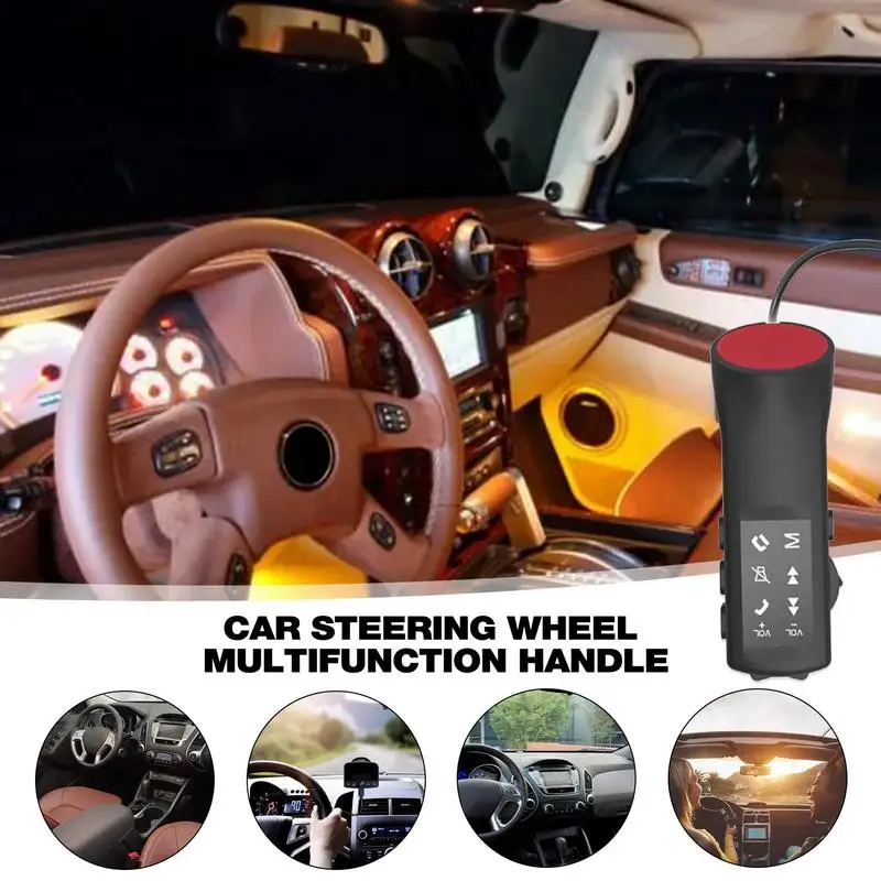 

Universal Car Steering Wheel Cruise Control Button Switch Multimedia Navigation Head Unit Remote Control Button Car Radio Switch