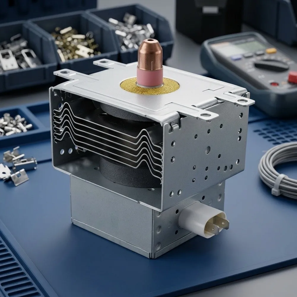 15*15cm OM75P 31 Magnetron Reinforced Metal Construction Stable Voltage Output Low Noise Operation For Microwave Repair
