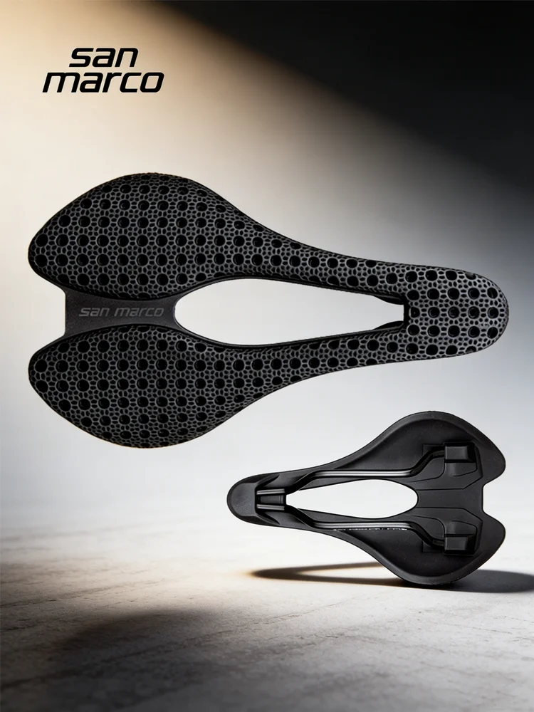AliExpress SAN MARCO San Marco Saddle 3D Printed Road Grave MTB Bike Seat 245*141mm CrMo Steel Rail Bicycle Saddles Breathable Comfort Cycling Parts