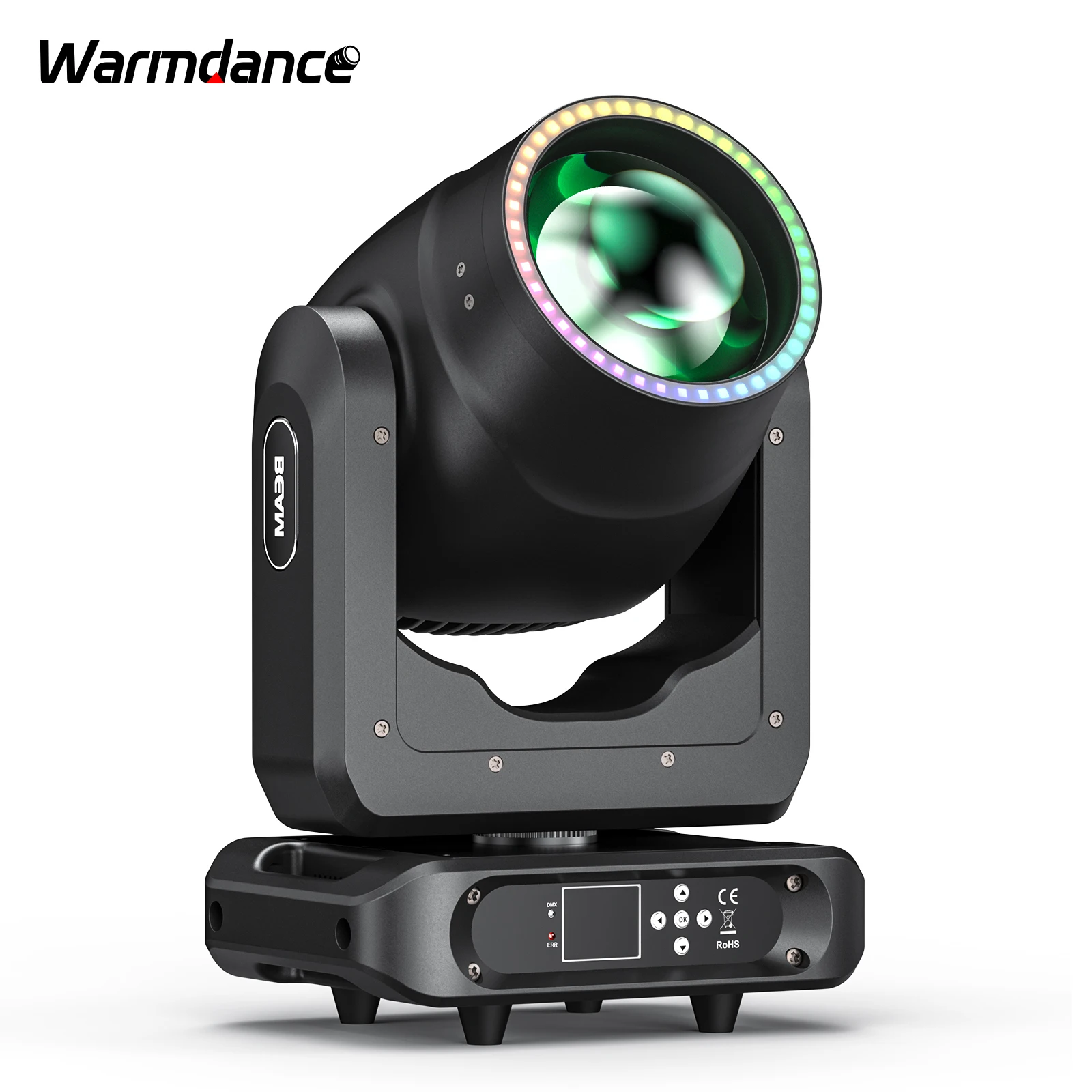 8+16 Prism 17 Gobo Aurora 200B Moving Head Light Beam RGB Stage Effect Lighting Projection for Concert Party Dance Hall