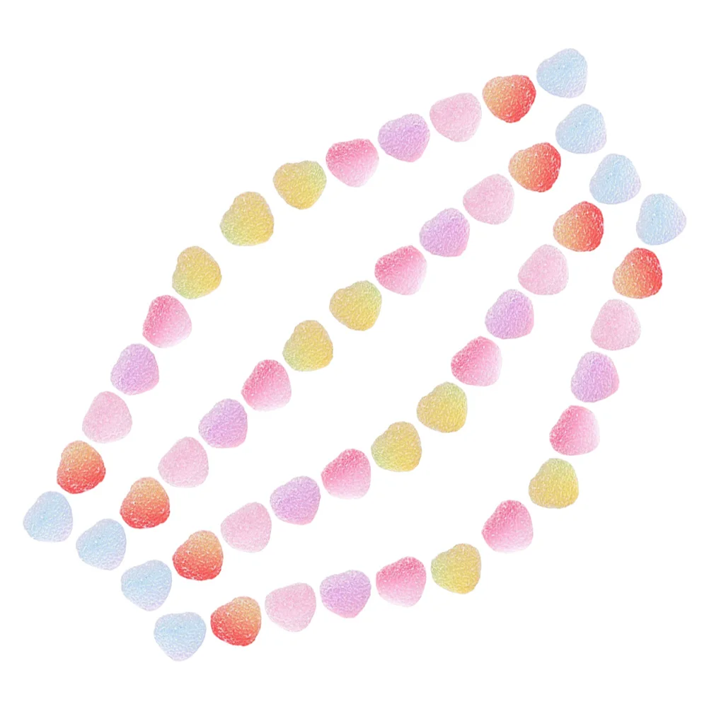 60pcs Simulation Soft Candy Decorative Fake Candies For Party Home Office Bar Coffee Shop Display Tabletop Decor Desktop Candies