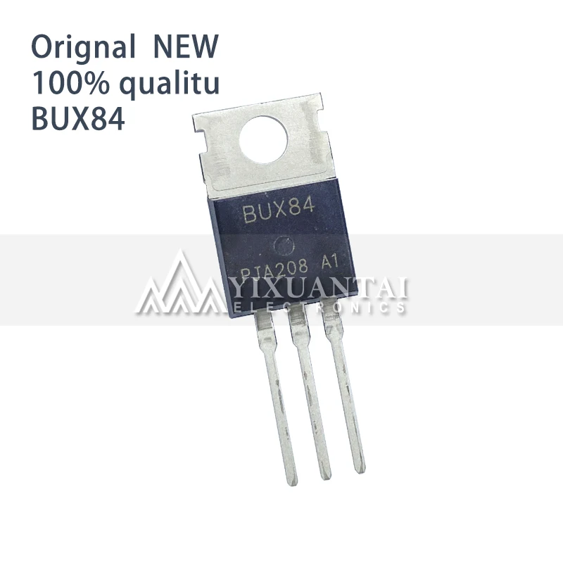 

10pcs/lot NEW origina BUX84 400V 2A TO220 Triode Transistor TO-220