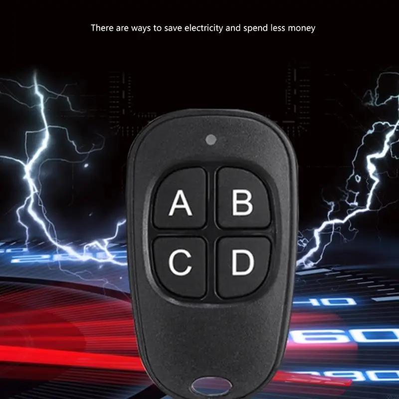 QX2B การเรียนรู้อัจฉริยะระยะไกลปุ่ม 1-4Keys เปิดประตูโรงรถ