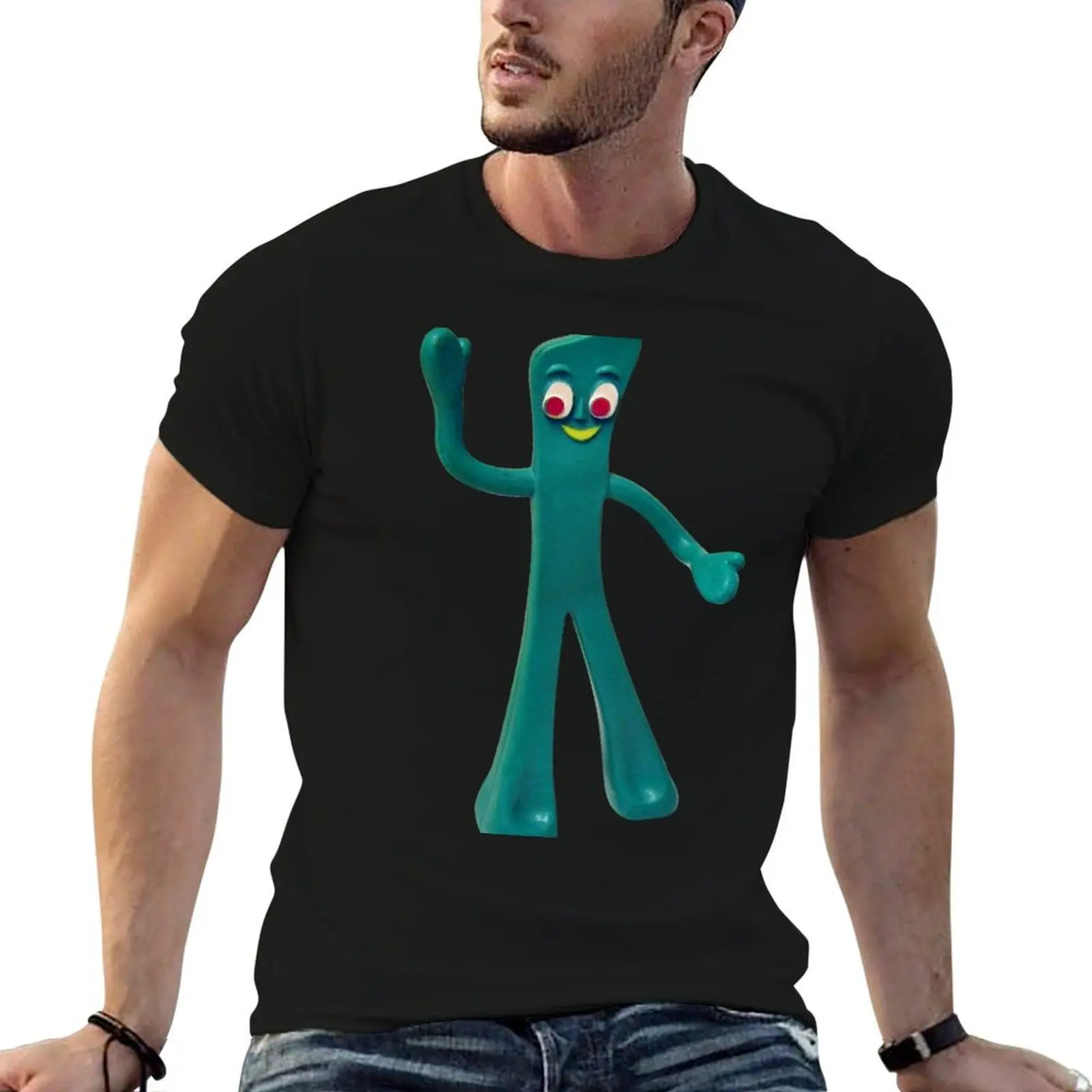 

Gumby designer T-Shirt cotton tshirt anime soft cartoon t man t art man for shirt shirts