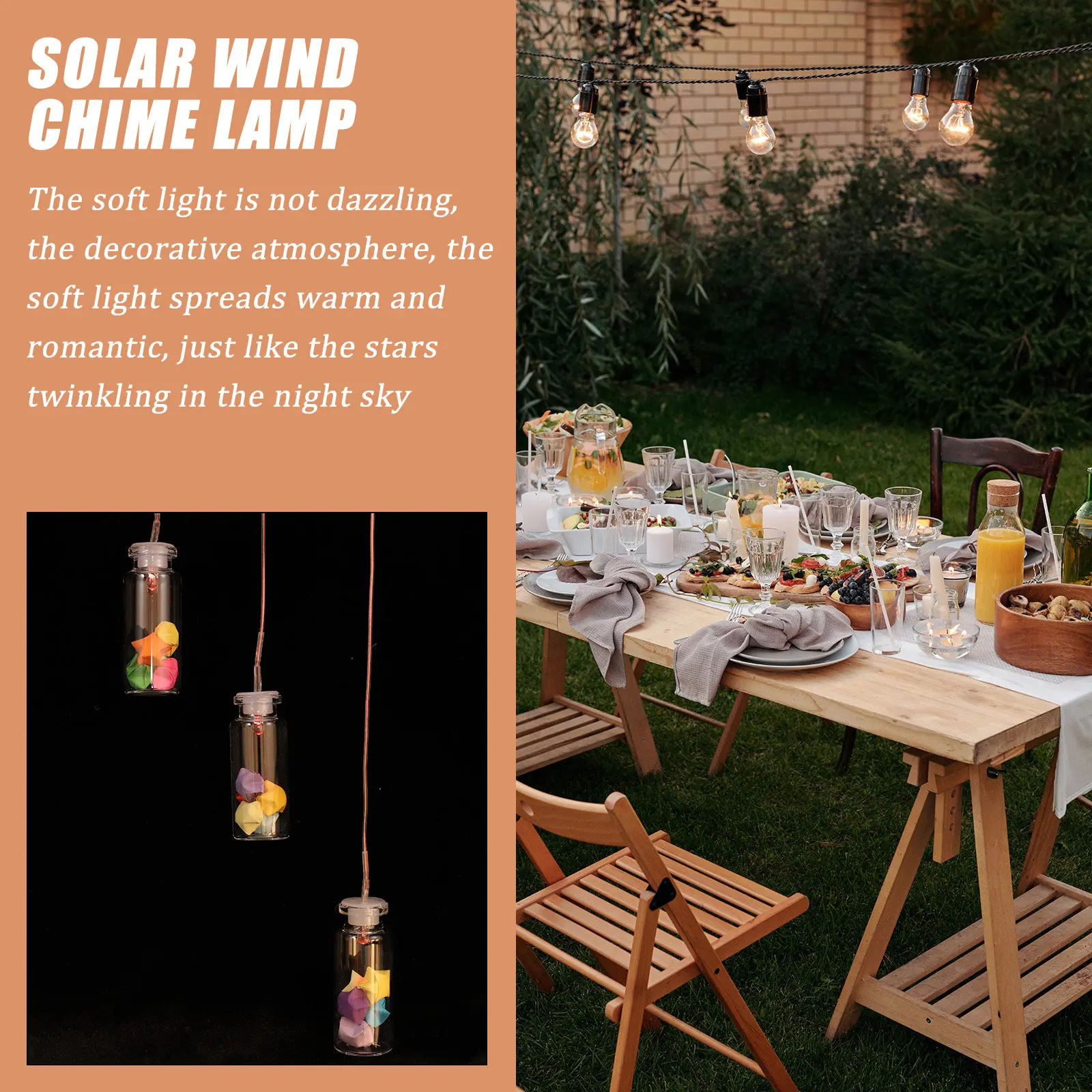 Carillon décoratif, éléments d - Solar Lamp avis et prix