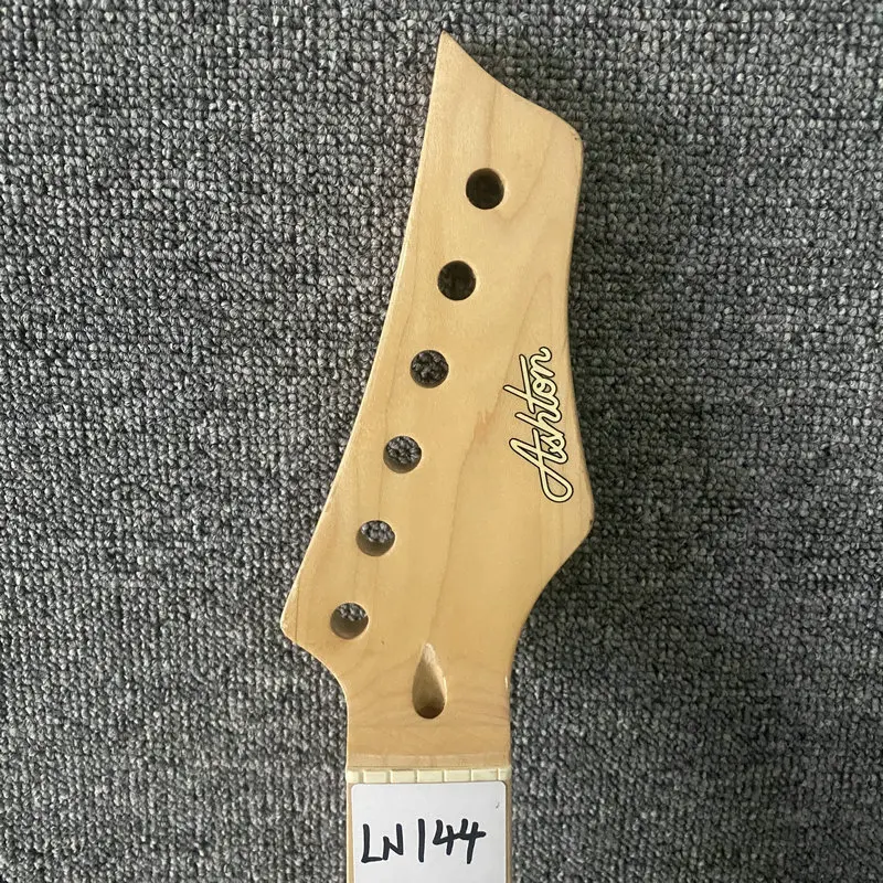 LN144 Guitarra Eléctrica Original Ashton de 6 Cuerdas, Modelo Tremolo, 22 Trastes, Mástil de Repuesto