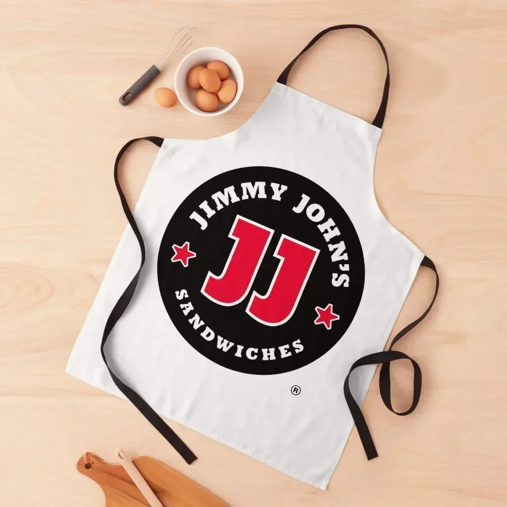 

design jimmy john's restaurant logo Apron Kitchen Household Items Customizable professional hairdresser Apron