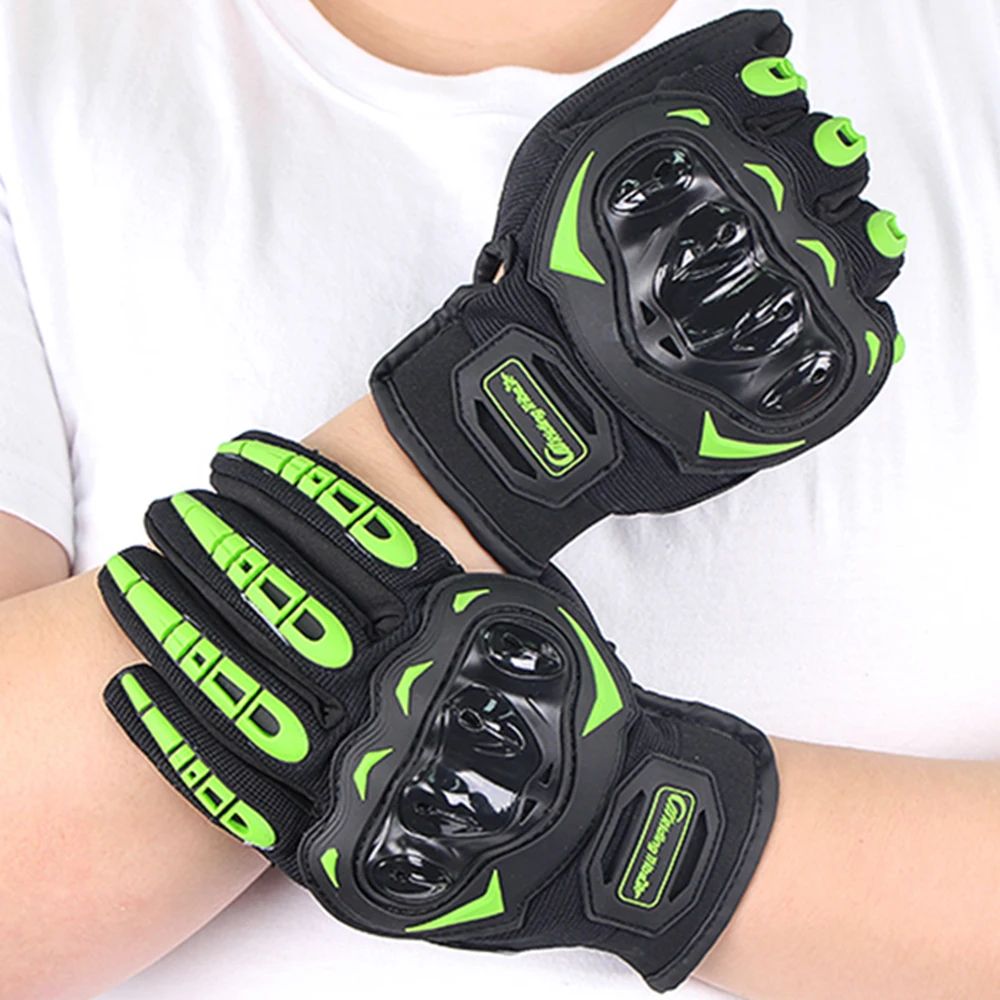 

Мотоциклетные защитные перчатки с полным покрытием пальцев, дышащие, противоскользящие, для езды на мотоцикле, с сенсорным экраном, размеры M-2XL