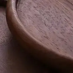 1PC Wooden Coaster Tea Coffee Cup Pad Placemats Decor Walnut Wood Coasters Durable Heat Resistant Round Bowl Teapot Mat