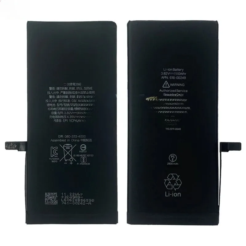 2900mAh for Apple IPhone 7 Plus Large Capacity A1661/A1784/A1785/A1786 Mobile Phone Battery