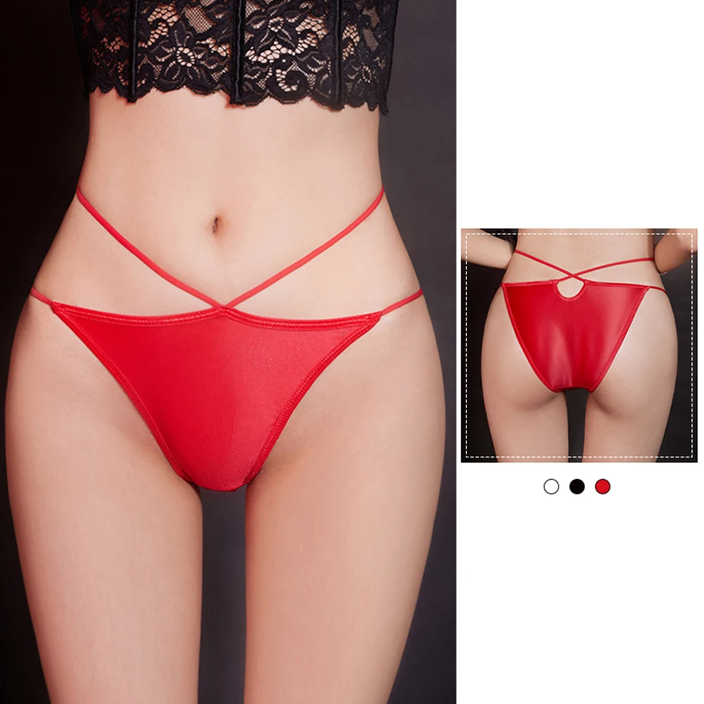

Black Briefs Sheer Thongs Seamless Panties White Applicable Gender Panties Waist Weight Women Briefs Elasticity