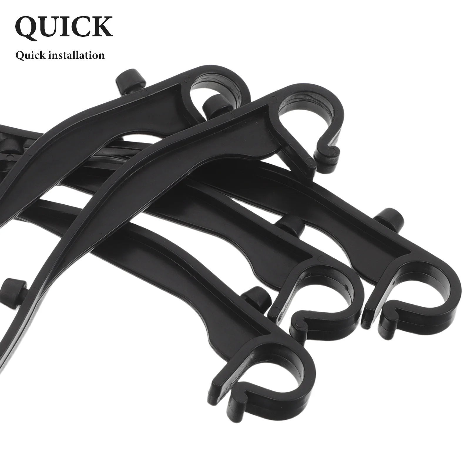 40Pcs Leaf Guard Mesh Clips Plastic Windproof Fasteners for Gutter Screen Protection Easy Install No Tools Required Efficient