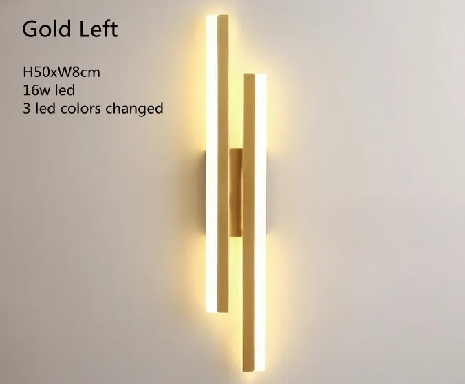 LED Slaapkamer Wandlamp Wandkandelaars Koperen Lijn Pijp Acryl Lampenkap Binnenverlichting voor Woonkamer Gang Lichtpunt