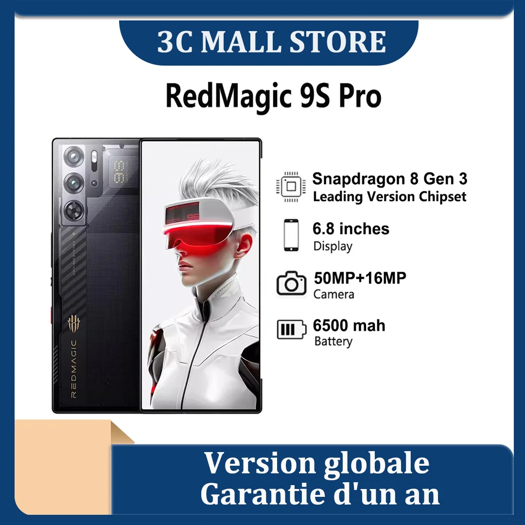 Global Version RedMagic 9s Pro 5G Gaming Phone 6.8