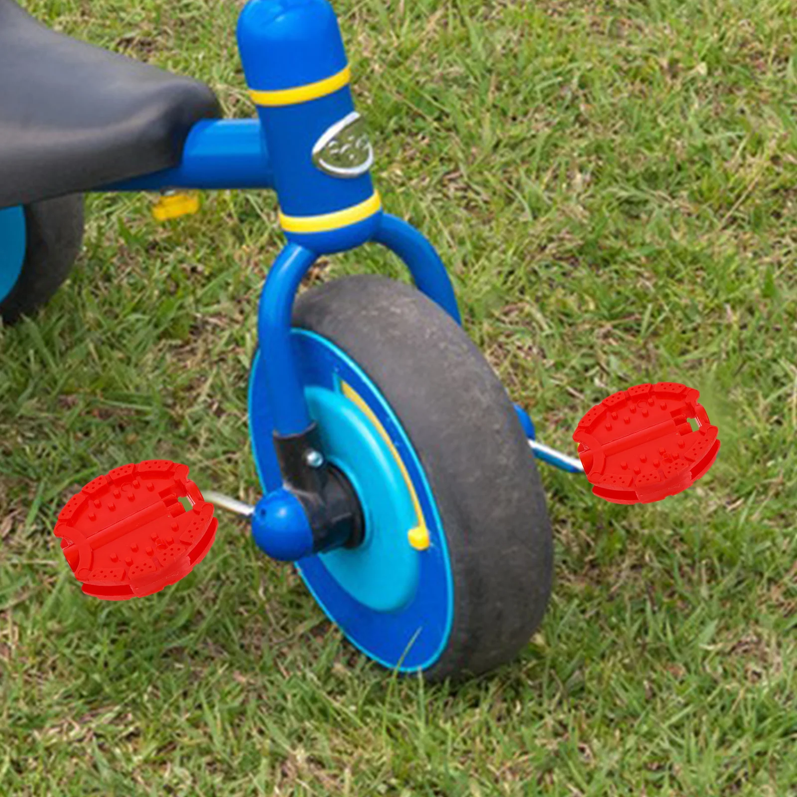 

2Pairs Reinforced Bike Pedals Large Stepping Area Lightweight Replaceable Pedals for Mountain Road Bike Cycling Supplies