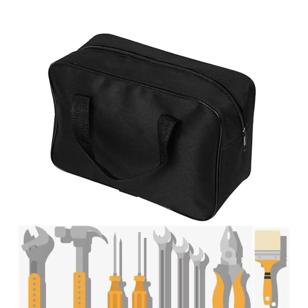 Oxford Cloth Power Tool Handbag Durable Multi-Use Black Tools Organizer Bag Thickening Men Hand Tool Bags