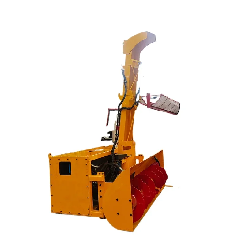 High Efficiency Small Snow Thrower Hand Walk-behind Hydraulic Snowplow Machine Snow Sweeper