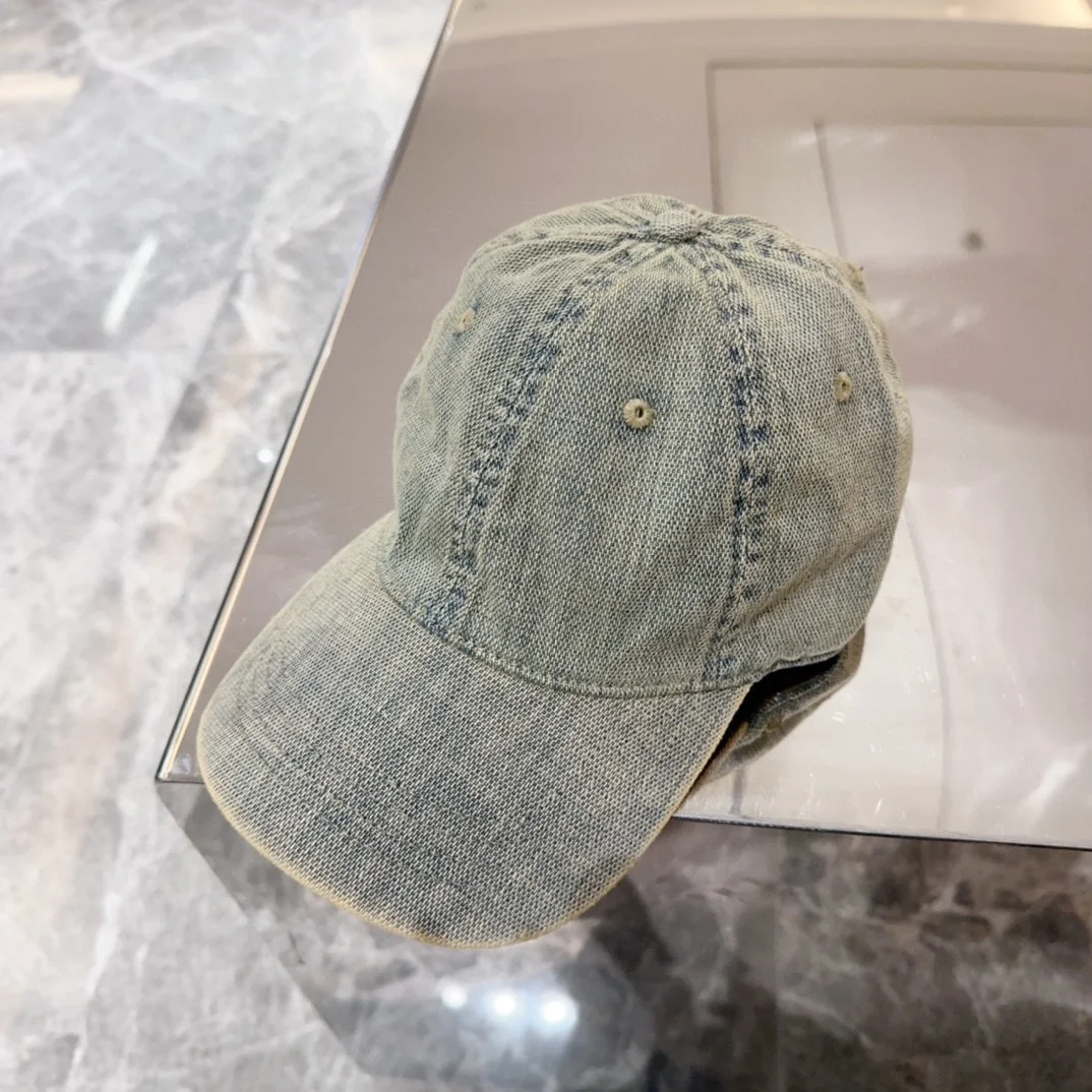 

Fashion Unisex Denim Baseball Cap Business Quality Durable Headwear Couples Romantic Festival Gift Stylish Similar Hats