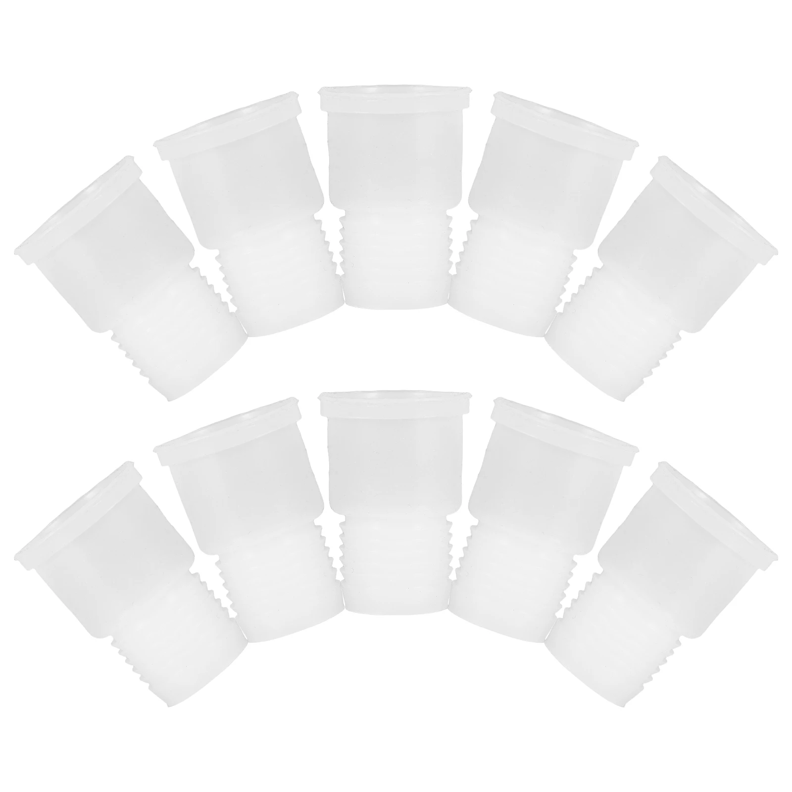 

10pcs Silicone Stopper Erlenmeyer Flask Cap Lab Equipment Stoppers Test Tube Covers Chemical Lab Seal Reagent Bottle Plugs