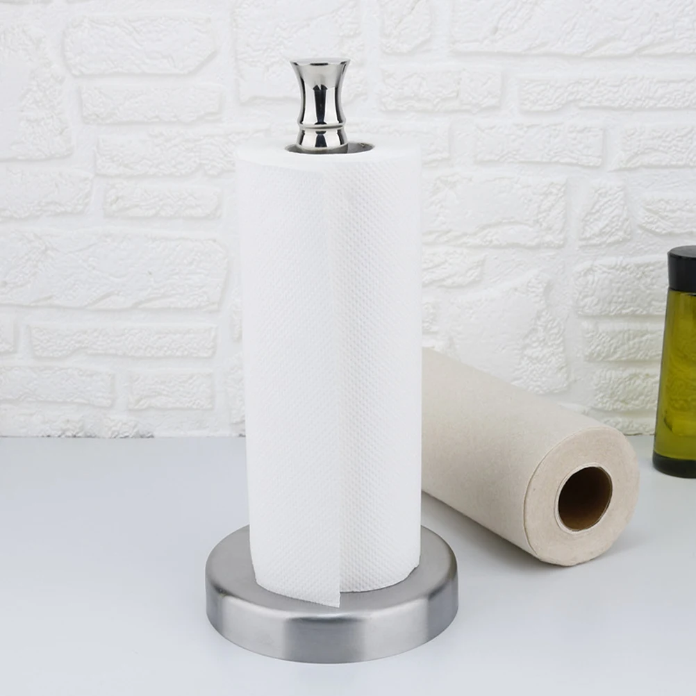 

Kitchen Paper Towel Holder Stainless Steel Napkin St Dish Rack Roll Storage Tissue ganizer Home Decorative Solution