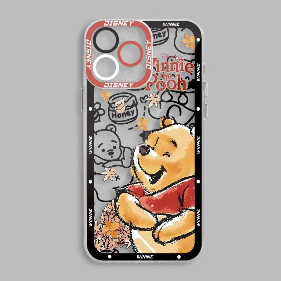 Disney Winnie The Pooh Phone Case for Moto G22 2022 G32 G52 2022 G71 G72 G73 Edge 40 5G Cover